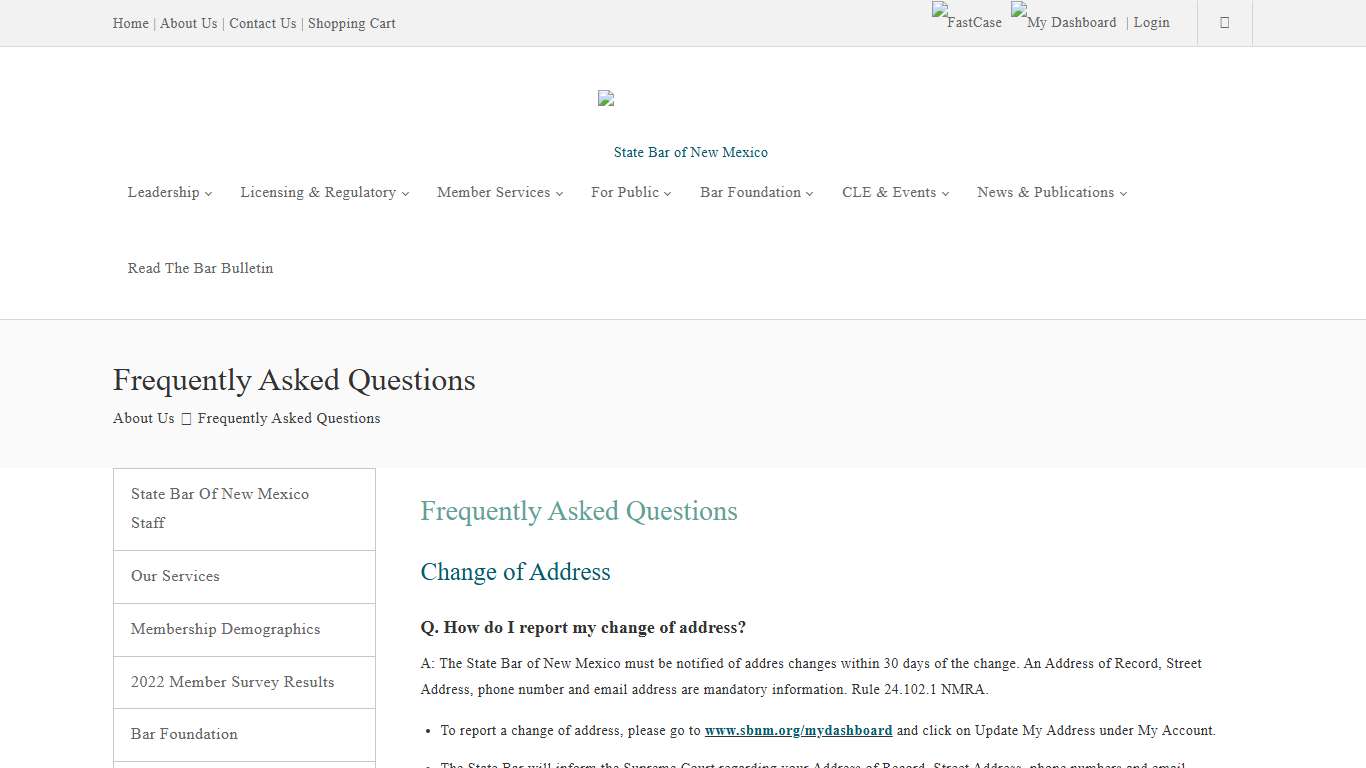 Frequently Asked Questions